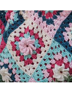 Häkelset - Granny-Square-Tasche 2