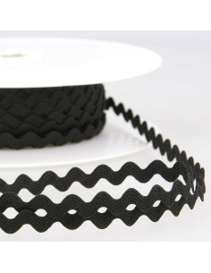 Serpentin - Krocket 8 mm - Schwarz