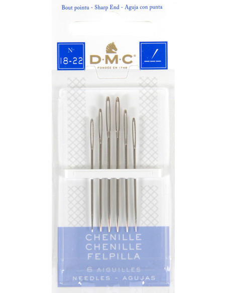 DMC Chenille-Sticknadeln Nr. 18-22