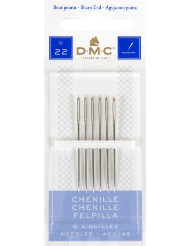 DMC Chenille-Sticknadeln Nr. 22