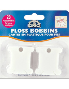 Plastikkarten für DMC-Stickgarne