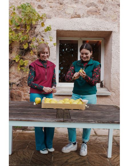 Ärmelloses Pullovermuster - Fika - Lise Tailor