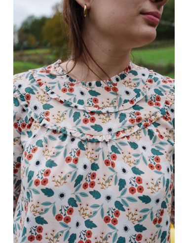 Viskosestoff Anemone - Lise Tailor