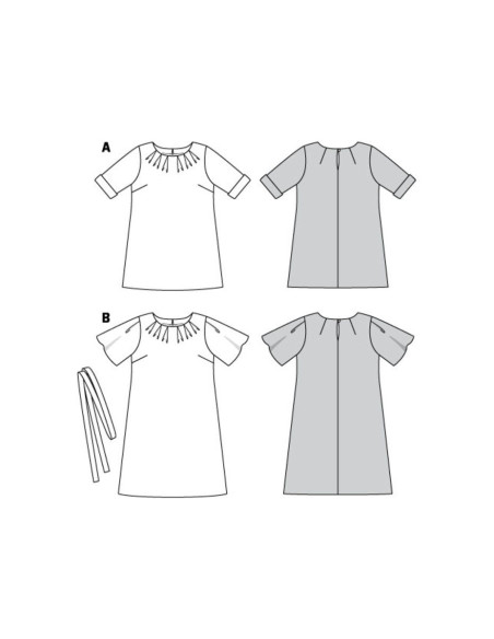 Kleid Schnittmuster - Burda 6305
