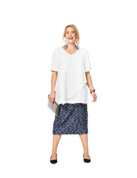 T-Shirt-Schnittmuster - Burda 6307