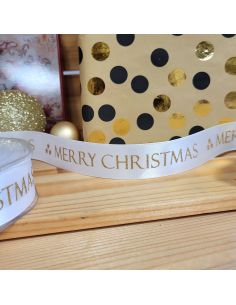 Merry Christmas Band - Weiß