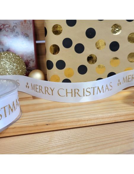 Merry Christmas Band - Weiß