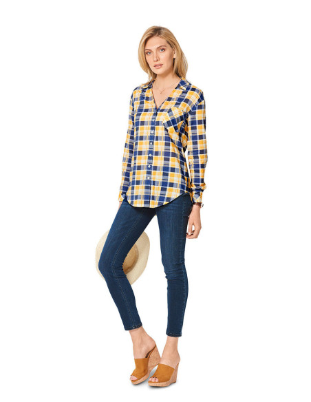 Blusenschnittmuster - Burda 6326