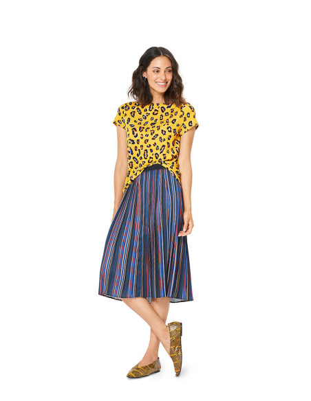 T-Shirt-Schnittmuster - Burda 6328