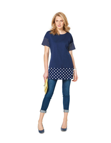 T-Shirt-Schnittmuster - Burda 6330