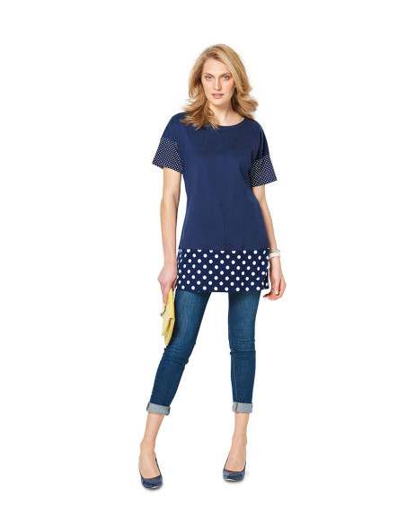T-Shirt-Schnittmuster - Burda 6330
