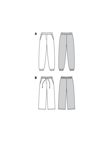 Hosenmuster - Burda 6333