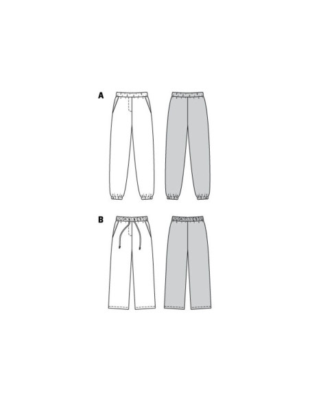 Hosenmuster - Burda 6333