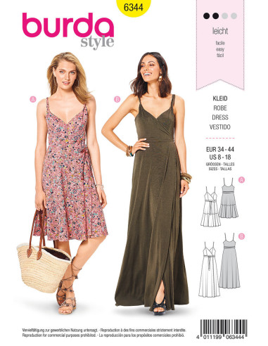 Kleidmuster - Burda 6344