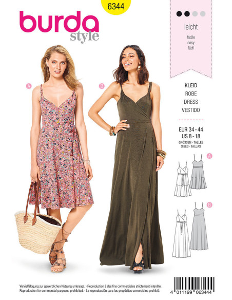 Kleidmuster - Burda 6344