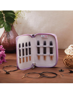 KnitPro J'adore Cubics austauschbares Rundstricknadel-Set
