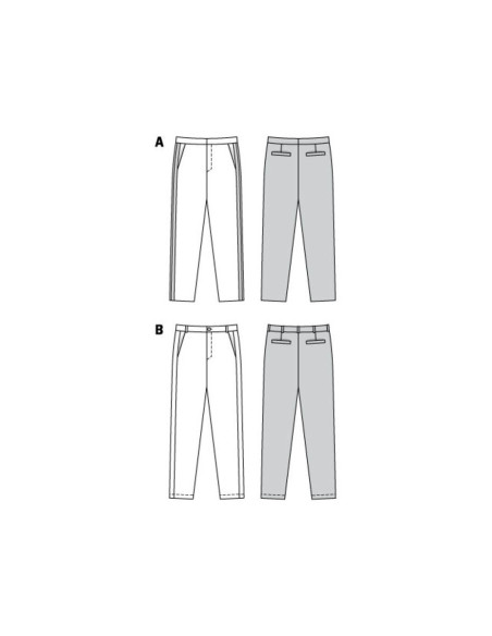 Hosenmuster - Burda 6350