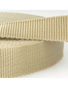 Polypropylen-Gurtband - Beige