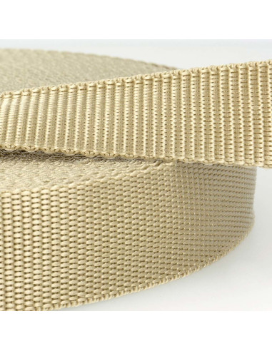 Polypropylen-Gurtband - Beige