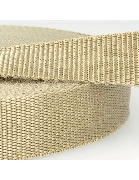 Polypropylen-Gurtband - Beige