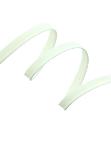 Paspelband aus Textil 10 mm - Ecru