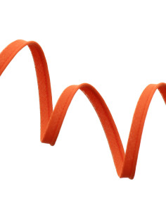 Paspel aus Textil 10 mm - Leuchtend Orange