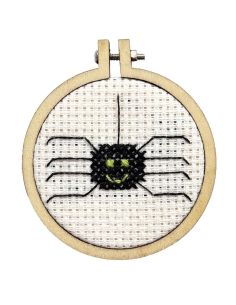 Mini-Kreuzstich-Stickset - Abendspinne, Hoffnung! 2