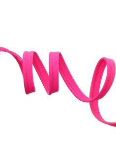 Paspelband aus Textil 10 mm - Neonrosa