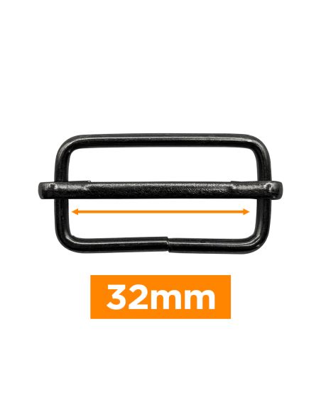 Premium-Schiebeschnalle - Gewehrlauf 32 mm