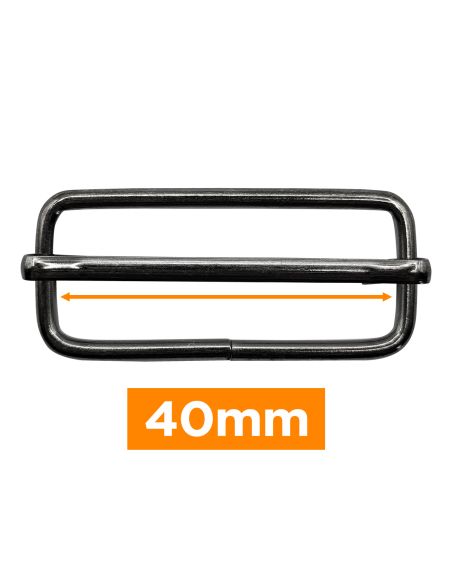 Premium-Schiebeschnalle - Gewehrlauf 40 mm
