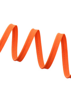 Paspelband aus Textil 10 mm - Neonorange