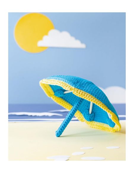Buch Amigurumis im Urlaub am Strand und im Wald