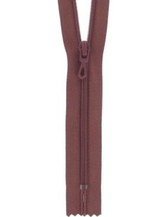 Nylon-Reißverschluss - Muskatnuss
