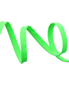 Paspelband aus Textil 10 mm - Neon Grün