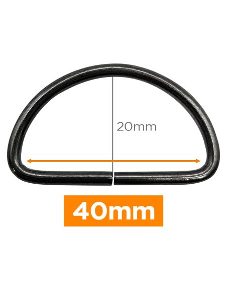 Premium-D-Ring - Gewehrlauf 40 mm