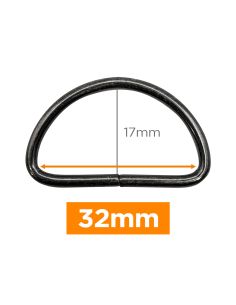 Premium-D-Ring - Gewehrlauf 32 mm