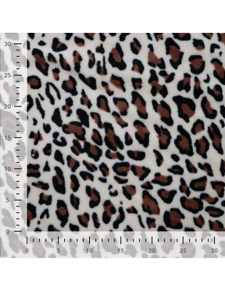 Kuscheltuch - Leopard