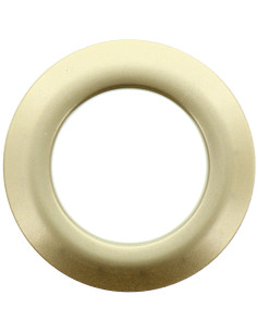 Satz von 8 Vorhangösen Ø44 mm - Satiniert - Goldbeige