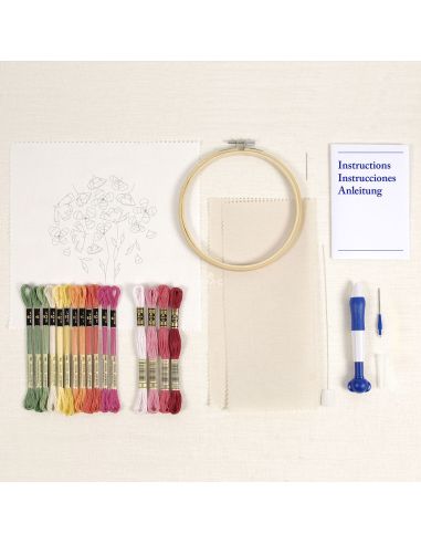 Punch-Needle-Set - Frühlingsmohn