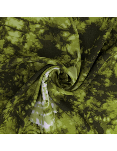 Tie-Dye-Stoff - Grün
