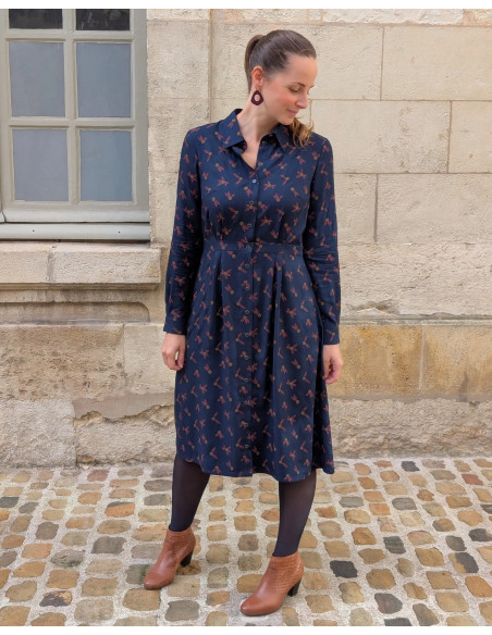 Kleid-Schnittmuster Malonne - Anna Rose Patterns
