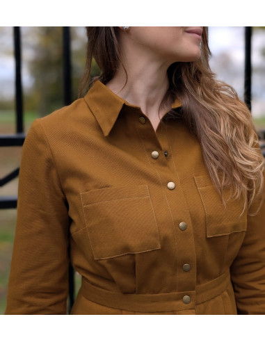 Kleid-Schnittmuster Malonne - Anna Rose Patterns