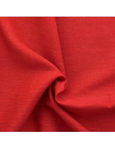 Leinen-Viskose-Stoff - Rot 2