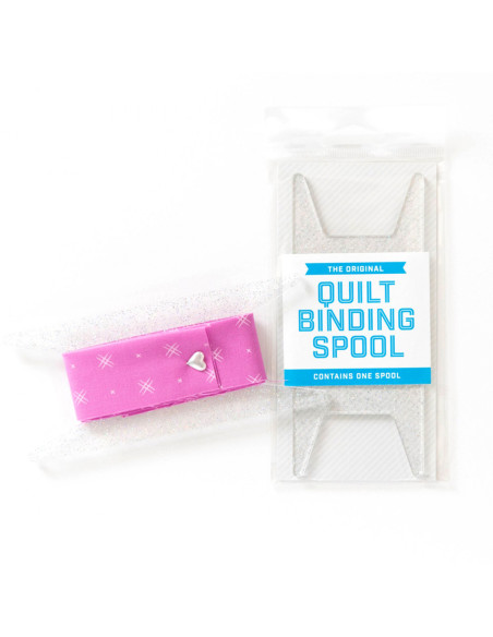 Glitzernde Quilt-Bindespule