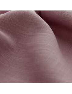 Leinen-Viskose-Stoff - Rosa