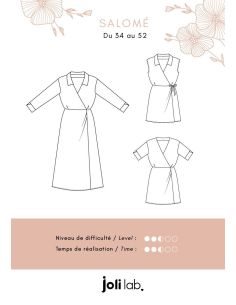 Wickelkleid-Schnittmuster Salomé - Joli Lab 2