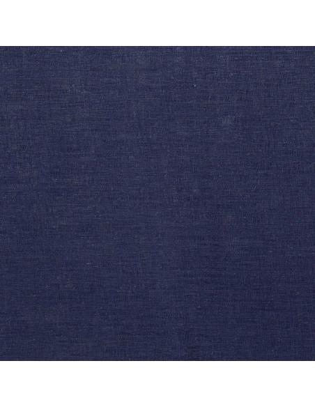 Leinen-Viskose-Stoff - Marineblau
