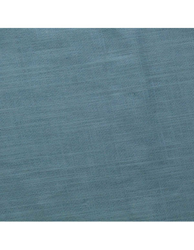 Leinen-Viskose-Stoff - Helles Vintage-Blau