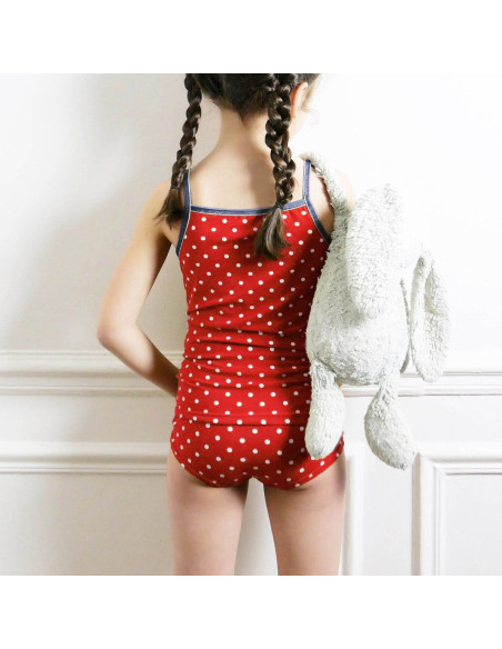 Tanktop-Muster, Slip oder Shorty Belle - Ikatee