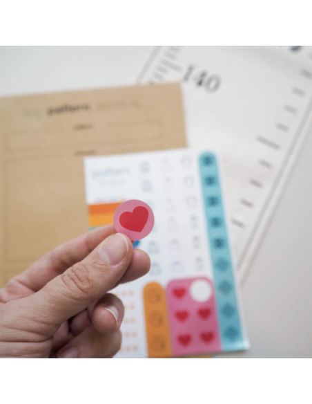 Organisationsaufkleber für Schnittmuster